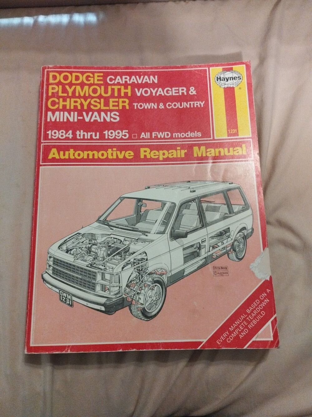 Haynes Repair Manual #1231 Dodge Minivans 1984-1995